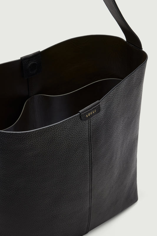 Sac Saudade - Noir - Cuir - Femme