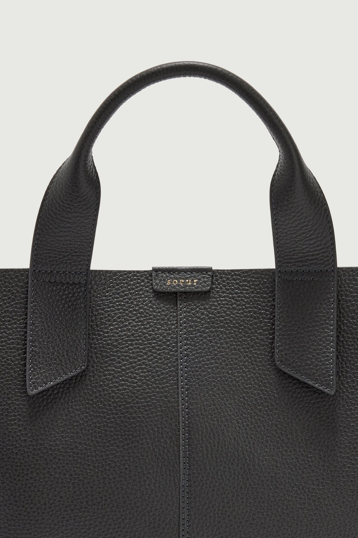 Sac Suave - Acier - Cuir - Femme vue 3