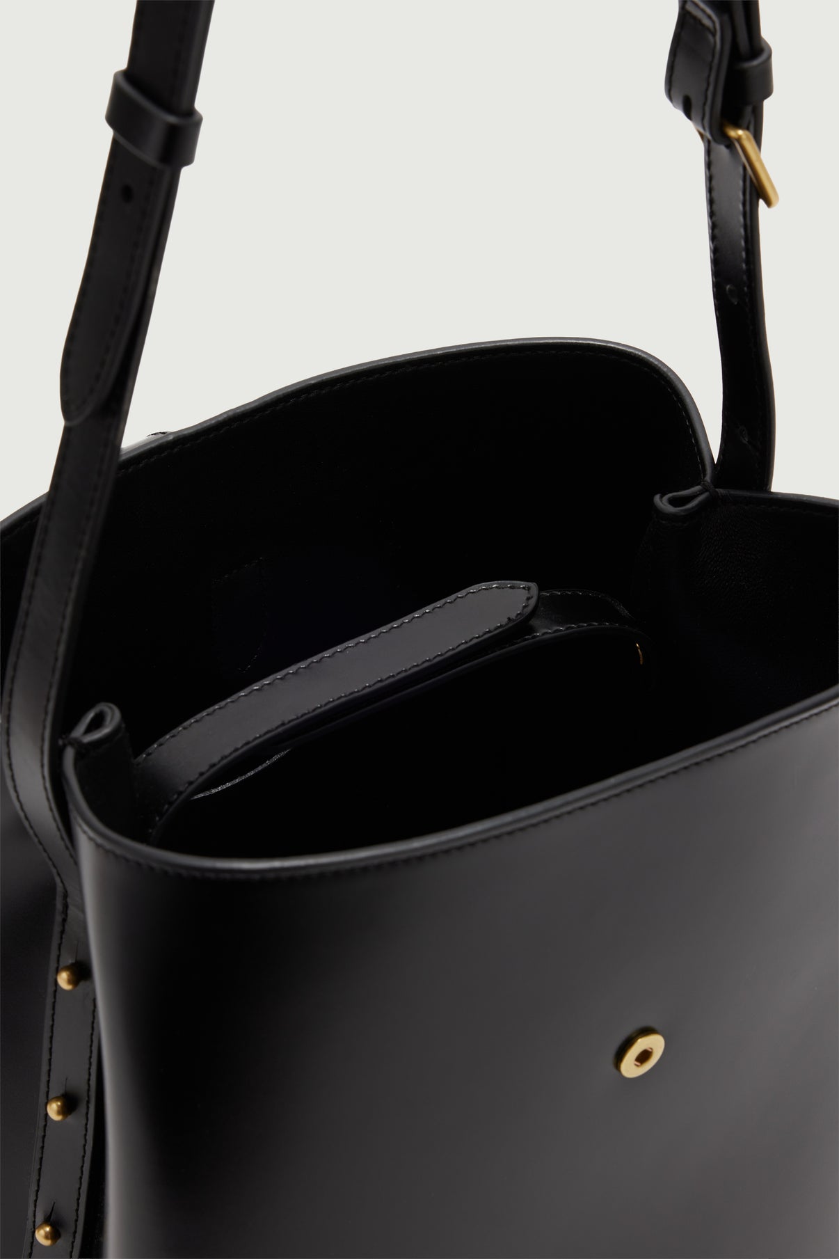 Sac Bello - Noir - Cuir - Femme vue 4