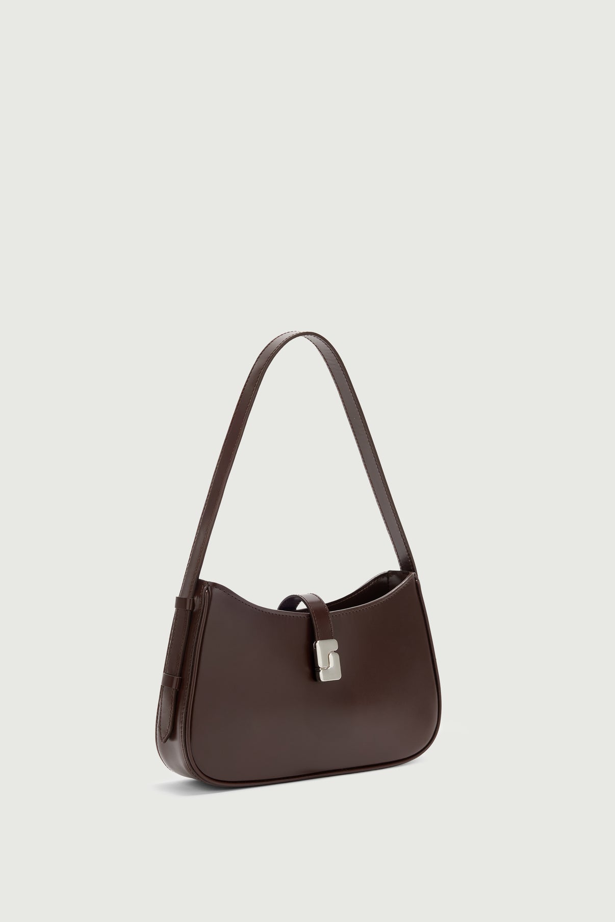 Sac Bonnie - Chocolat - Cuir - Femme vue 2