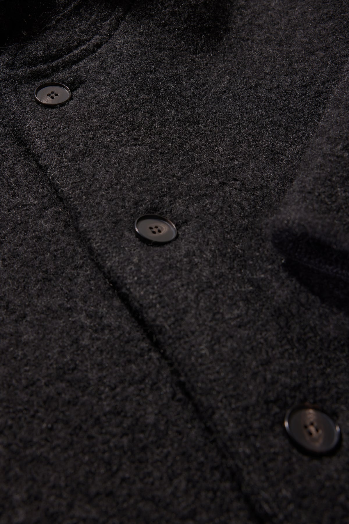 Aliocha jacket - Charcoal Grey - Wool - Men vue 9